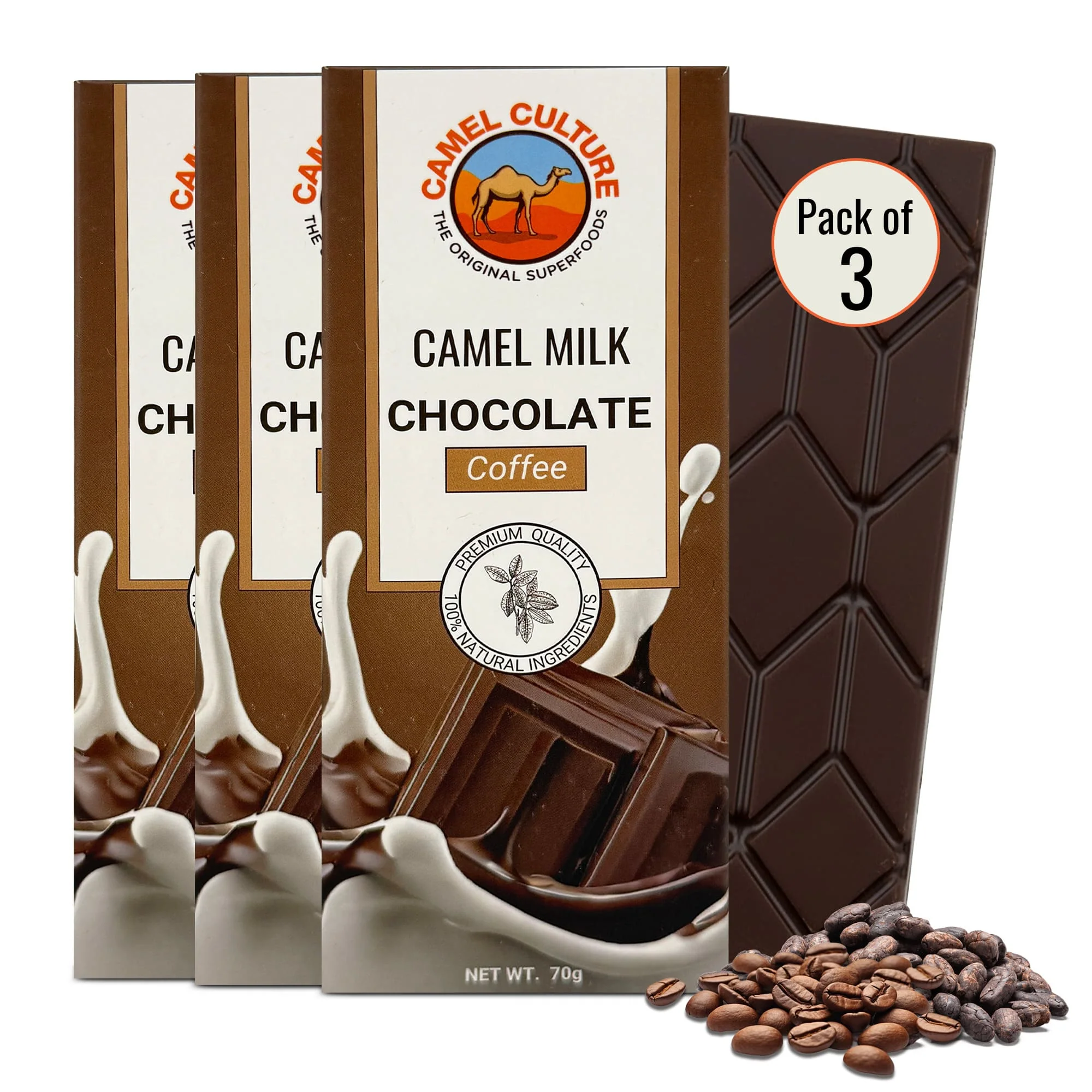 Premium & All-Natural | Camel Milk Chocolate (70G) - Image 10