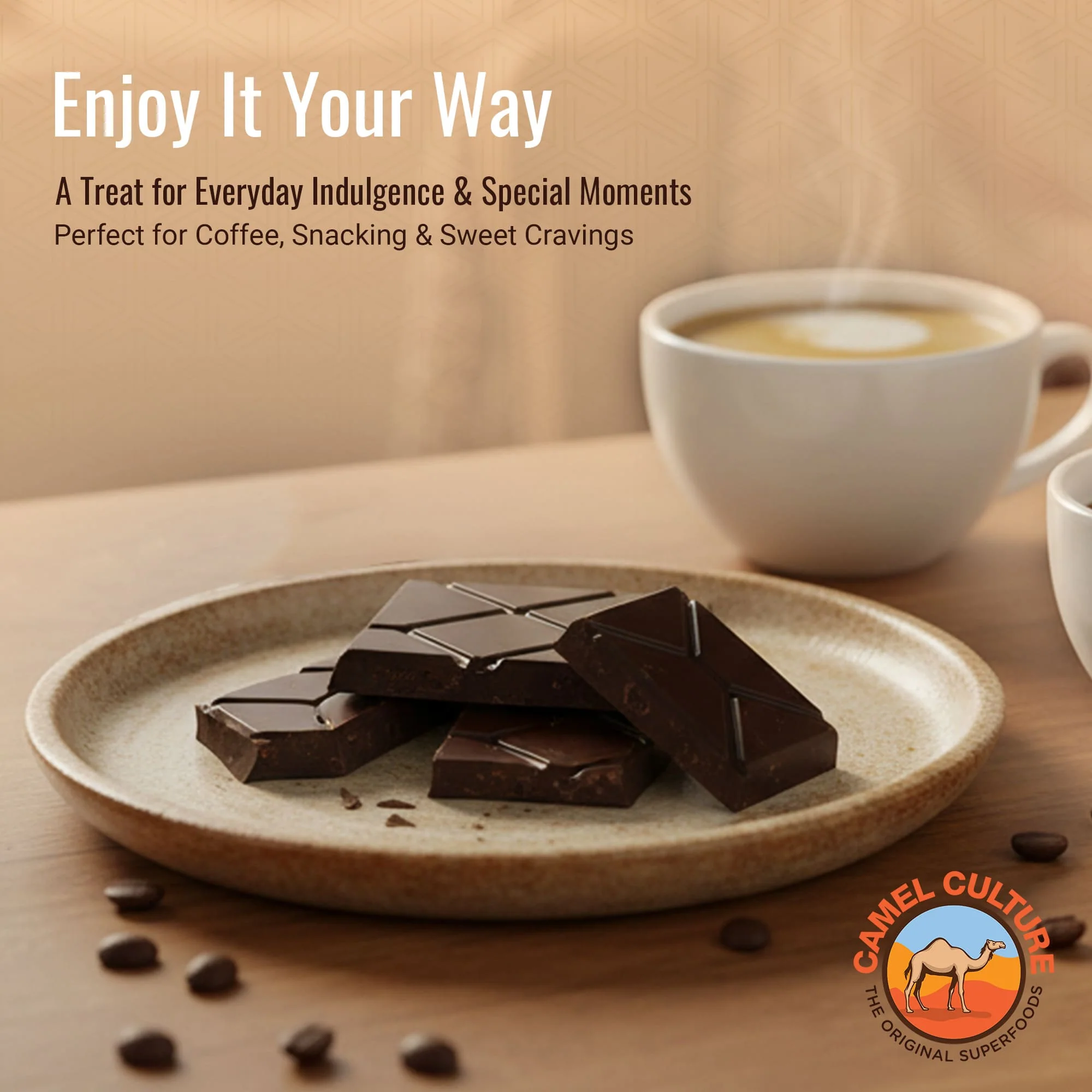 Premium & All-Natural | Camel Milk Chocolate (70G) - Image 6