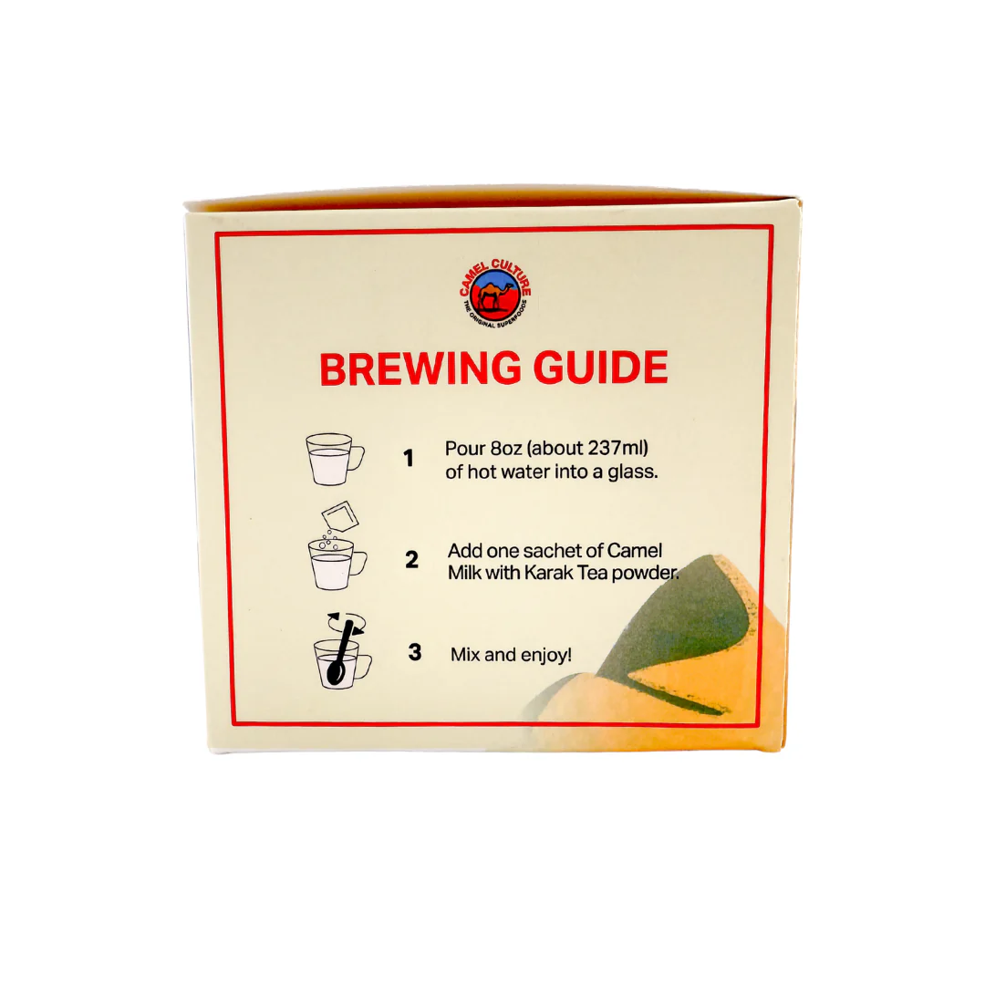 Camel Milk Karak Tea Instant Premix | Creamy Spiced Tea - Image 3